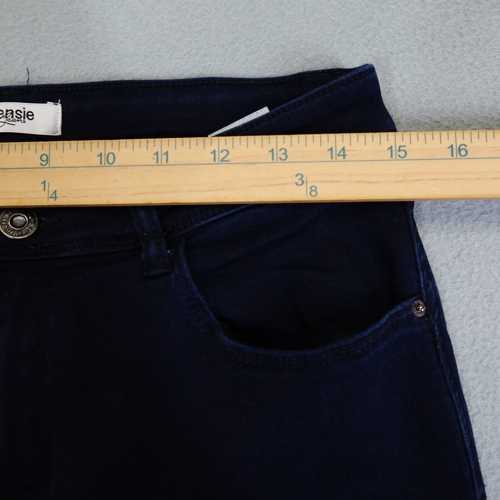 Kensie Jeans Women 10/30 Blue Skinny Denim Pants Casual Stretch Dark Wash - Picture 5 of 11